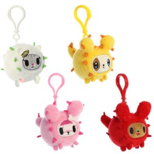 (Mis 0) TOKIDOKI Peluche Cactus 6cm c/Bagclip -4ass In espo da 12pz…x24
