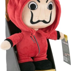 (Mis 3) LA CASA DE PAPEL (La Casa di Carta) – DALI Peluche 25cm c/display…x32