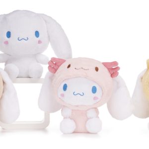 (Mis 3+) HELLO KITTY Cinnamoroll (Animaletti Soffici) Peluche 24cm -4ass…x48