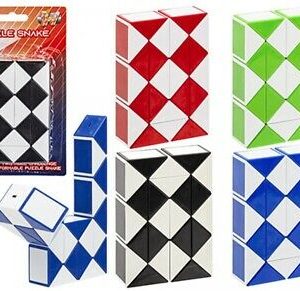 PUZZLE SERPENTE CUBO MAGICO In blister -4ass…x24…x144