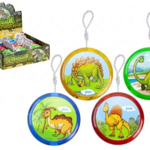 YOYO DINOSAURO Luminosi (5,5cm) -6ass In espo da 12pz…x144