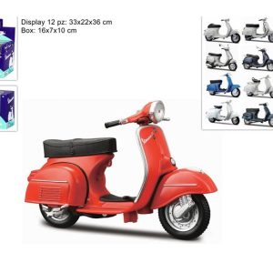 VESPA colori assortiti in blister – scala 1:18…x24