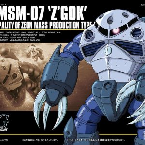 BANDAI GUNDAM MSM-07 Z’GOK  Modellino da costruire in scatola (19×25,5×6)cm…x24