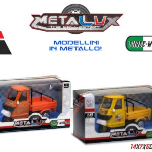 METALUX APE Modellini in metallo assortiti (14x7x6cm)…x48