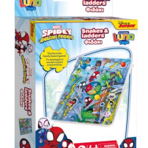 SPIDEY E AMICI Gioco in Scatola Scale e Serpenti 14x20cm…x8….x120