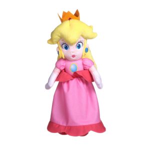 (Mis 3+) SUPER MARIO Principessa Peach sola Peluche 36cm …x24