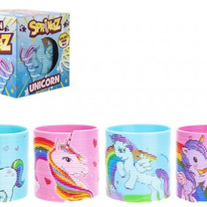 UNICORNO MAGIC SPRINGZ Molla 6,5cm -4ass In scatola c/finestra…x24…x192