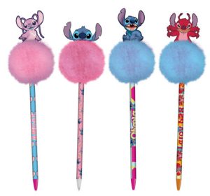 STITCH Penna c/PomPom -4ass In Box da 24pz…x24…x96
