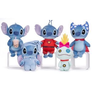 (Mis 3+) STITCH – Iconico –  Peluche 30cm 5ass…x45