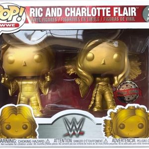 Wwe Wrestling Ric E Charlotte Flair 2-Pack Exclusive Pop
