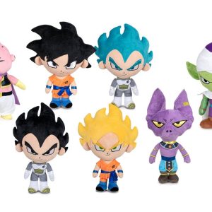 (Mis 3+) DRAGON BALL Peluche 30cm Soft – 7ass…x12…x24