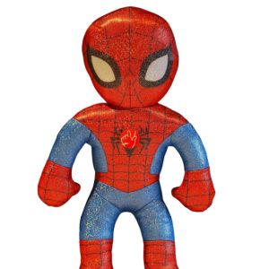 (Mis 3+) SPIDERMAN (Marvel) CROMATO CENTENARIO Peluche 38cm c/suono…x12