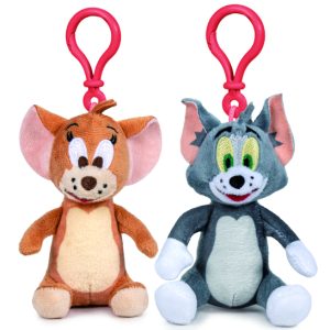(Mis 0) TOM & JERRY Peluche 10cm c/Bagclip -2ass…x24…x96