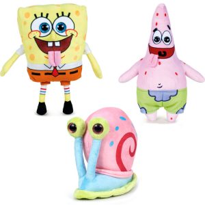 (Mis 3) SPONGEBOB Peluche 27cm -3 ass …x48