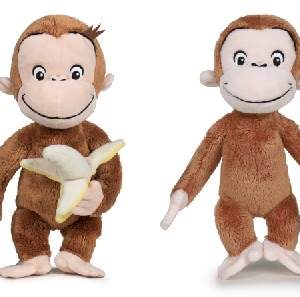 (Mis 3) GEORGE LA SCIMMIETTA (CURIOSO COME GEORGE) Peluche 25cm -2ass…x12