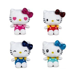 (Mis 3+) HELLO KITTY (50esimo Anniversario) Peluche 22cm 4ass…x6