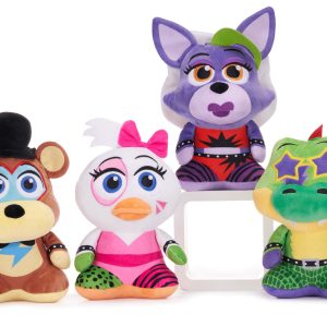 (Mis 3+) FIVE NIGHTS AT FREDDY’S Peluche 27cm 4ass…x48