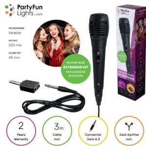 MICROFONO Compatibile c/set karaoke 20x4cm…X1