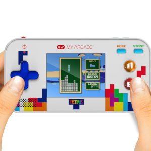 GIOCO PORTATILE ARCADE RETRO CLASSIC TETRIS (201 giochi in 1) Micro Player – (In scatola 16x10cm)…x4