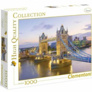 PUZZLE CLEMENTONI Tower Bridge 1000pz Alta Qualita’ In scatola…x6