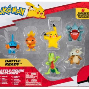 POKEMON BATTLE FIGURE Personaggi 5cm In scatola da 6pz