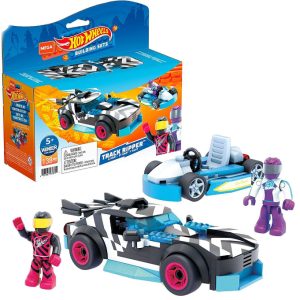 COSTRUZIONI HOT WHEELS Mattel Racer & Kart…x4