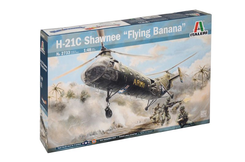 H-21 C SHAWNEE FLYING BANANA ITALERI - immagine 2