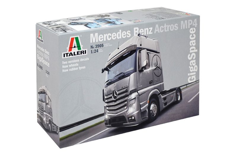 MERCEDES BENZ ACTROS MP4 GIGA SPACE ITALERI - immagine 2