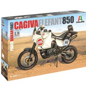 Cagiva Elephant 850 Paris-Dakar 1987 ITALERI