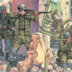 2nd WW GERMAN PARATROOPERS ITALERI