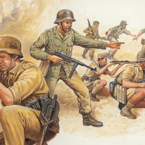 WWII GERMAN AFRIKA KORPS ITALERI