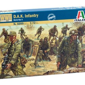 WWII DAK INFANTRY ITALERI