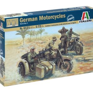 WWII GERMAN MOTORCYCLES ITALERI