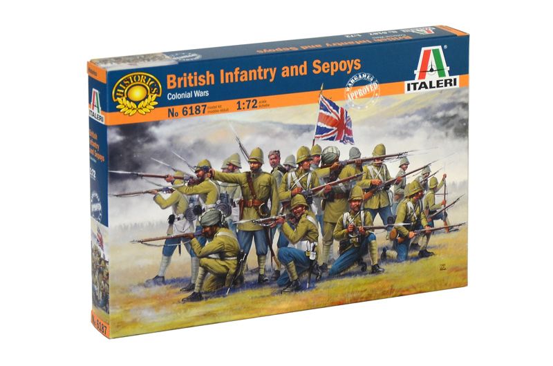 British Infantry / Sepoys (Colon.wars) ITALERI