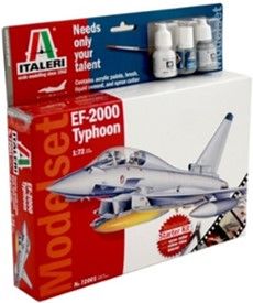 MODEL SET  STARTER KIT – EF-2000 TYPHOON ITALERI