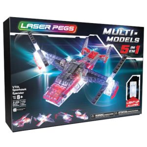 LASER PEGS Multimodel Costruzioni 5 in 1 In scatola 31x20cm…x6