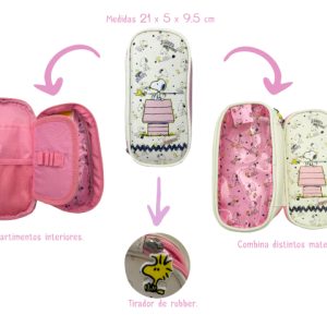 SNOOPY Astuccio Scuola c/Cerniera…x96