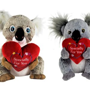 (Mis 7,5) KOALA Peluche c/cuore 60cm 2ass…x6