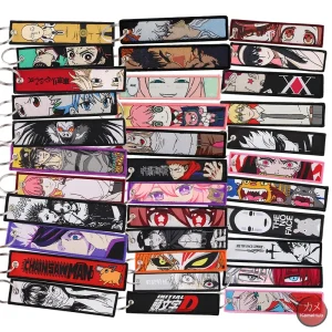 Anime - 100 Portachiavi Anime con Ricamo