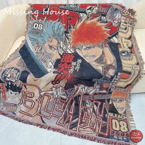 Bleach - Tappeto in Cotone e Poliestere in Stile Weekly Shonen Jump