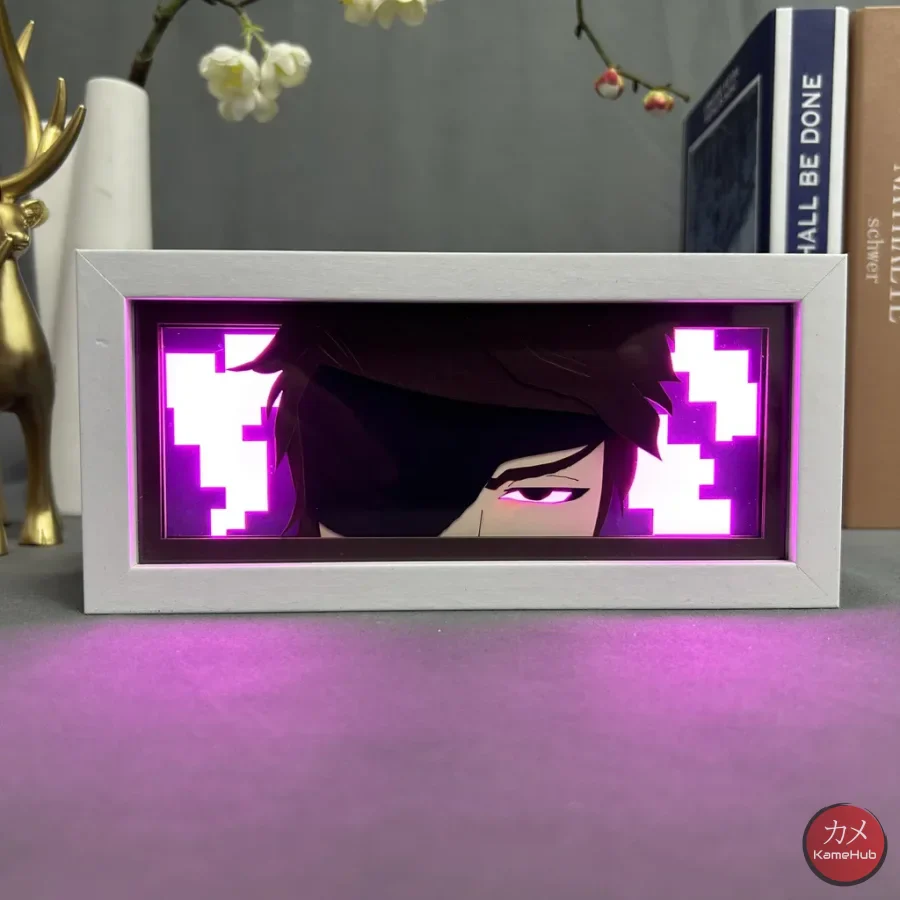 Bleach TYBW - Aizen Sousuke Light Box 3D con Luce Led - immagine 4