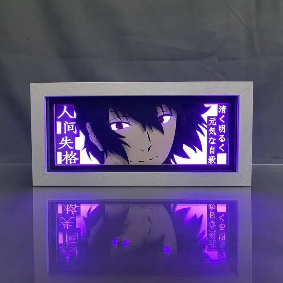 Bungo Stray Dogs - Dazai Osamu Light Box 3D con Luce Led - immagine 8