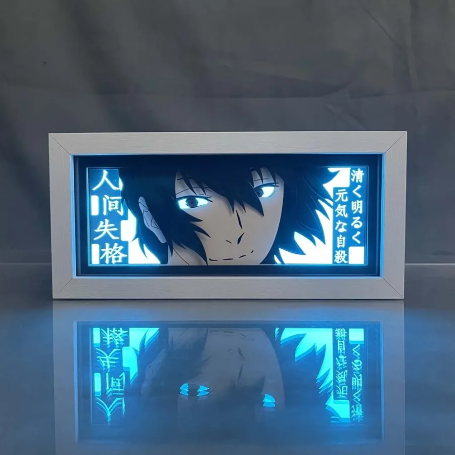 Bungo Stray Dogs - Dazai Osamu Light Box 3D con Luce Led - immagine 4