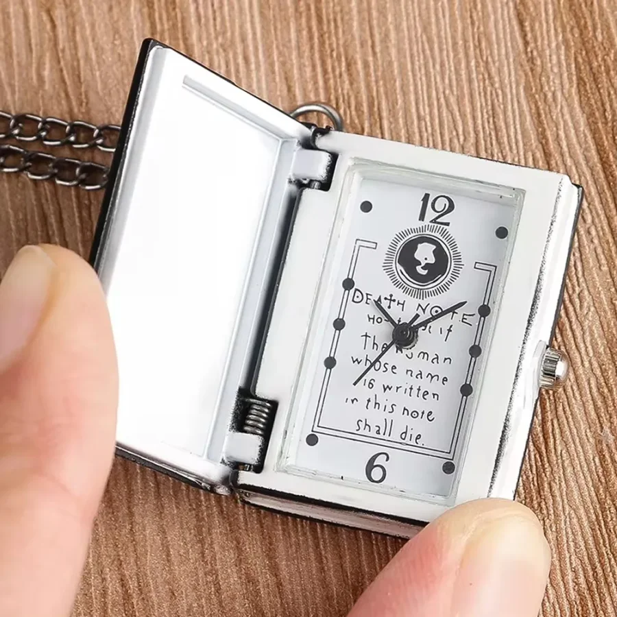 Death Note - Collana Orologio Quaderno - immagine 5