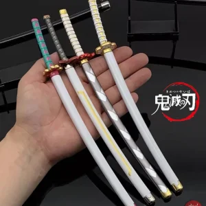 Demon Slayer / Kimetsu no Yaiba - Katana 25cm in Metallo Ornamentale