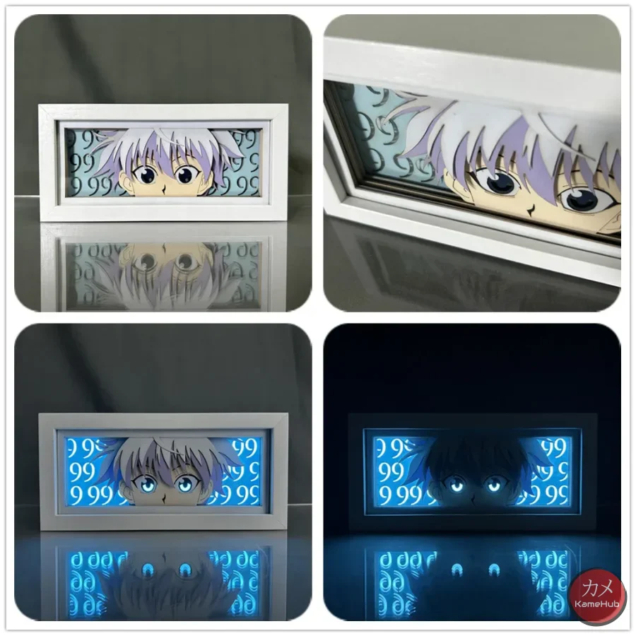 Hunter x Hunter - Light Box 3D con Luce Led - immagine 9