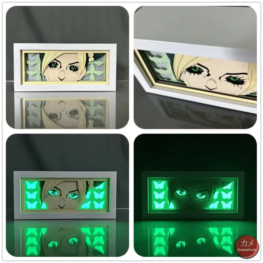 Jojo's Bizarre Adventure - Light Box 3D con Luce Led - immagine 8