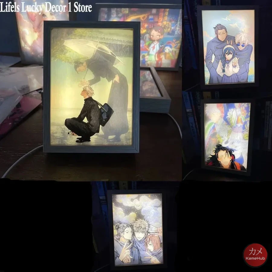 Jujutsu Kaisen 0 - Quadro Luminoso 3D con Luce Led - immagine 2