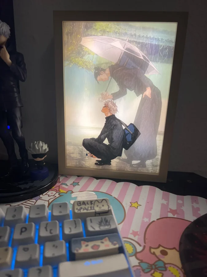 Jujutsu Kaisen 0 - Quadro Luminoso 3D con Luce Led - immagine 9