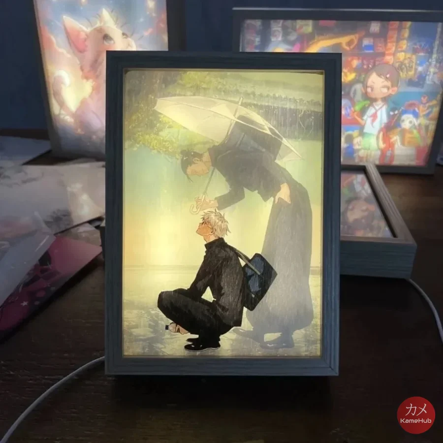 Jujutsu Kaisen 0 - Quadro Luminoso 3D con Luce Led - immagine 3